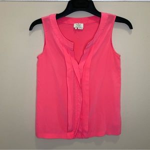 Hot pink Kate Spade blouse live colorfully